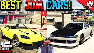 Top 10 BEST JDM CARS In GTA Online 2024 [upl. by Notled4]