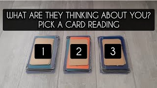 What are they thinking about you  Pick a card reading [upl. by Larimor164]