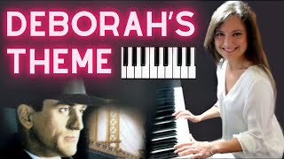 Deborahs theme al piano Morricone Uno dei brani più dolci del mondo ❤️ [upl. by Aidyl]