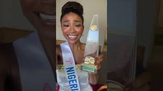 Perpetual Ukadike becomes first African to win Missology Choice Award pulseviral missinternational [upl. by Yseulta627]