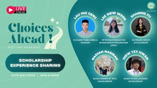 Scholarship Experience Sharing  Day 1 Session 2 [upl. by Aiveneg]