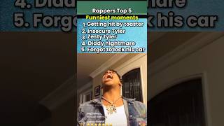 Rappers Top 5 Most Funniest Moments pt2 rap rapper [upl. by Noteek]