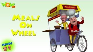 Motu Patlu Cartoons In Hindi  Animated movie  meals on wheels  Wow Kidz [upl. by Innis]