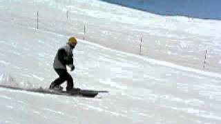 alpine Snowboard carving  F2 Silberpfeil No2 [upl. by Enilrac571]