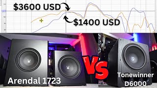 RESULTS WERE SHOCKING Tonewinner D6000 VS Arendal 1723 2V amp 2S Comparison W Measurements [upl. by Dolloff365]