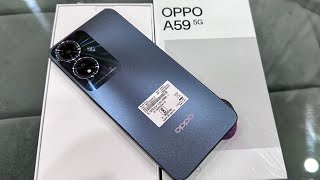 Oppo A59 5G Starry Black Unboxing amp Honest Review 🔥  Oppo A59 5G PriceFeatures amp Many More [upl. by Ocker725]