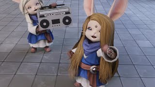 Bunny Zenos  FFXIV Animated [upl. by Burkley466]