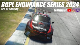 rF2  RGPL 12 hours of Sebring  BMW M8 GTE  PART1 [upl. by Chrotoem]