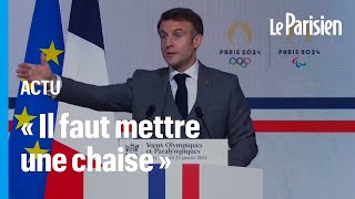 Une personne fait à nouveau un malaise lors d’un discours de Macron [upl. by Atisusej]