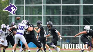 Football Highlights vs Bluffton University 9322 [upl. by Cyprian]