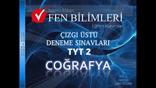 COĞRAFYA ÇİZGİ ÜSTÜ TYT 2 [upl. by Anita]