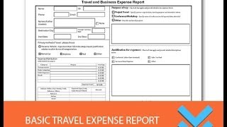 Free Travel Reimbursement Form  Freedformcom [upl. by Lishe675]