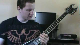 Arch Enemy Yesterday Is Dead And Gone Guitar Lesson Part 1 [upl. by Hinze]