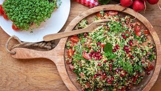 TabouléSalat mit Bulgur [upl. by Tingey]