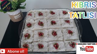 KIBRIS TATLISI TARİFİ [upl. by Alekat]