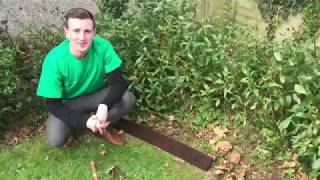 How to install Flexi Border garden edging [upl. by Burrow]