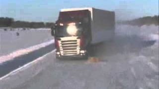 Scania Electronic Stability Program ESP Scania King of The Road  Scania V8 Power Sweden [upl. by Gerius]