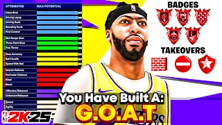 Official The Best Popper Shooting Center Build on NBA 2K25 Best 2Way Inside The Arc Threat Best 70 [upl. by Terbecki545]