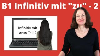 B1  Infinitiv mit zu Teil 2 Adjektive  learngermantoday [upl. by Atneuqal]