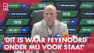 Slot OPGELUCHT na FeyenoordPSV 10 HET LAG WEER DICHTBIJ ELKAAR [upl. by Wilfred838]