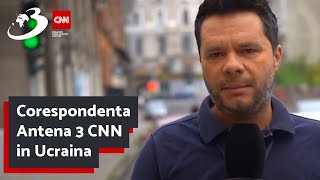 Corespondenta Antena 3 CNN in Ucraina [upl. by Helyn]