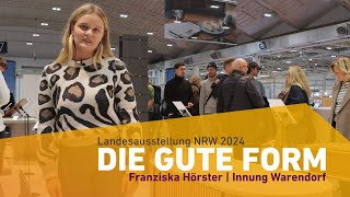 Gesellenstück von Franziska Hörster – DIE GUTE FORM NRW 2024 [upl. by Odranar]