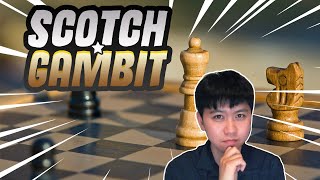 How to Play the Scotch Gambit  Grandmaster Repertoire [upl. by Neyugn]