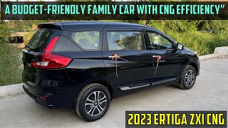 2023 Ertiga ZXI CNG A BudgetFriendly Family Car with CNG Efficiency 🔥🔥 [upl. by Drandell]