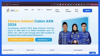 CARA CEK JUMLAH PELAMAR FORMASI CPNS [upl. by Eben807]