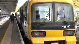 465 180 at Orpington 22 Nov 24 [upl. by Mafala]