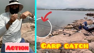 Carp Fishing  Catch amp Release  Rawal Dam carpfishing fishing commoncarp carp [upl. by Keen]