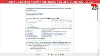 TUTORIAL ACCESO GRUPOS IIIIVV Personal Laboral Junta de Andalucía [upl. by Elletsyrc]