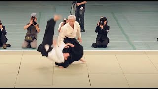 Excellent Aikido Demonstration Ueshiba Moriteru Doshu  植芝守央道主  合気道  HD [upl. by Lillie]