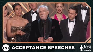 Succession Award Acceptance Speech  28th Annual SAG Awards  TNT [upl. by Orfurd509]