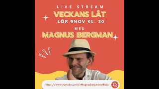 Lördagslive med Magnus Bergman [upl. by Ehgit505]