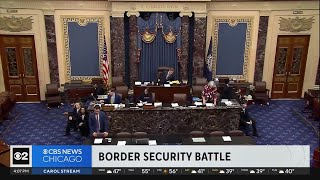 Border deal fails in Senate aid to Ukraine and Israel set for separate vote [upl. by Gilbertina256]