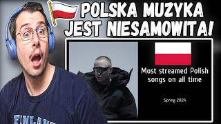 Top 200 Most Streamed Polish Songs of All Time 🇵🇱 Reaction [upl. by Htebazileyram]