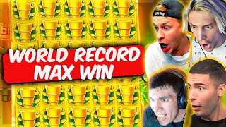 BIG BAMBOO MAX TOP 10 World Record Biggest Wins xQc Ayezee Spinlife [upl. by Dadelos]