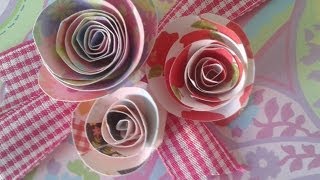 embellesedores scrap rosas para todo el año DIY [upl. by Sholeen]