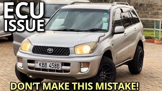 I FIXED THE ONE MAJOR ISSUE ON THIS 2001 RAV4 AND IT ONLY COSTED kshs 6000  SOME NEW TYRES [upl. by Nosrej630]