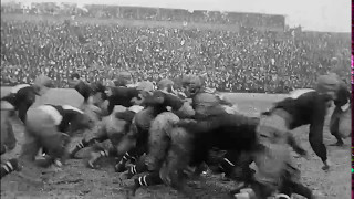 UPenn vs Cornell Football Game Thanksgiving Day 1915 no sound [upl. by Chretien797]