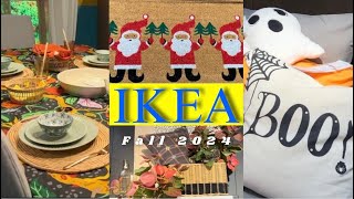 NEW IKEA FALL 2024 IKEA Christmas Decor 2024 Shop With Me Home Decorating Ideas Fall Decor [upl. by Inafets]