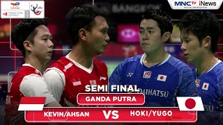 INA Vs JPN  Ganda Putra  KEVINAHSAN VS HOKIYUGO  THOMAS CUP 2022 [upl. by Naaman]