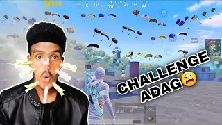 CHALLENGE GII UGU ADKAA NOLOSHAYDA😫  PUBG MOBILE [upl. by Attenev262]