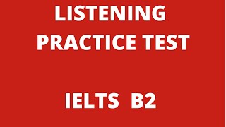 IELTS LISTENING B2 PART 1  E3 IELTS [upl. by Rexanna]