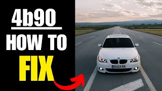 BMW fault code 4b90  MEANING SYMPTOMS CAUSES AND SOLUTIONS [upl. by Ocirema]