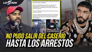 ANUEL AA NO PUDO SALIR DEL CASERÍO HASTA LOS APRESAMIENTOS [upl. by Roumell]