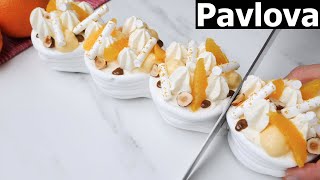 Recette de la pavlova orange – sans gluten [upl. by Namaj]