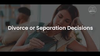 Divorce or Separation Decisions  Hundreds of free videos [upl. by Imerej]