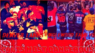 Inglewood Family gangster bloods VS Denver Lane gangster bloods Two of LAs most NOTORIOUS go to war [upl. by Danita]